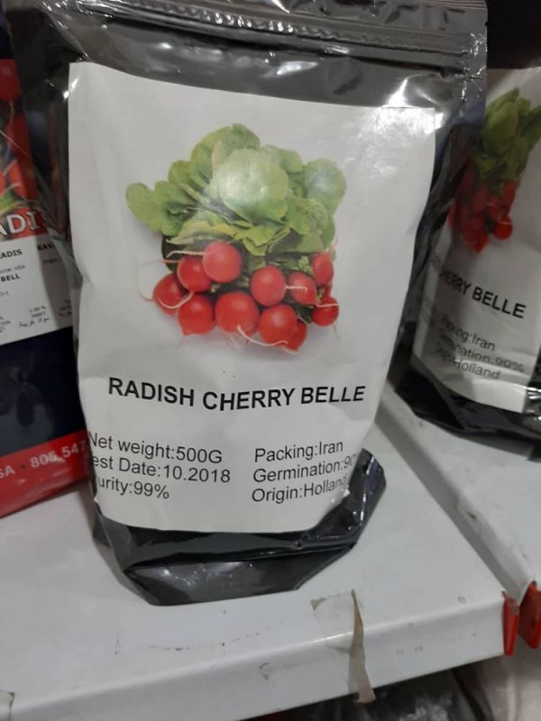  بذر ترب قرمز radish cherry belle،فروش بذر ترب قرمز